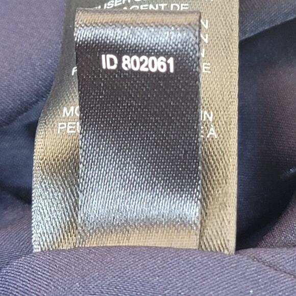 White House Black Market Chiffon Balloon Sleeves Dress Size 10 - Picture 11 of 12